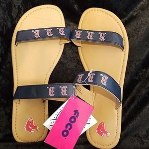 🆕️ Boston Red Sox Women's Sandals XL (size 11)